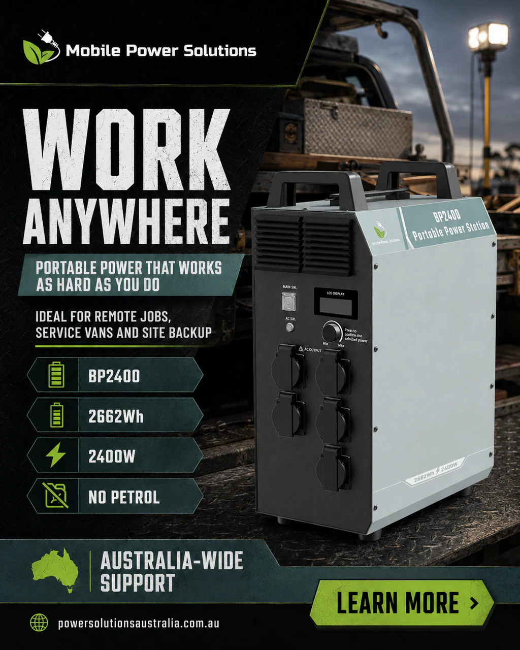 BP2400 BP2400 Smart Portable Power Station - view 1