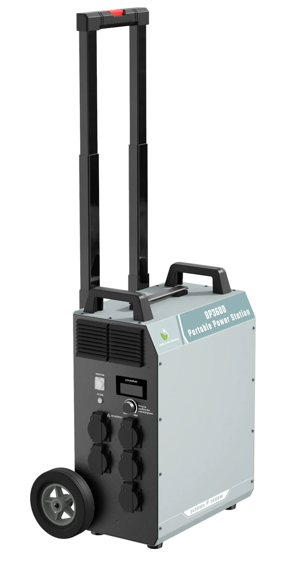 BP3600 Smart Mobile Power Station - view 4